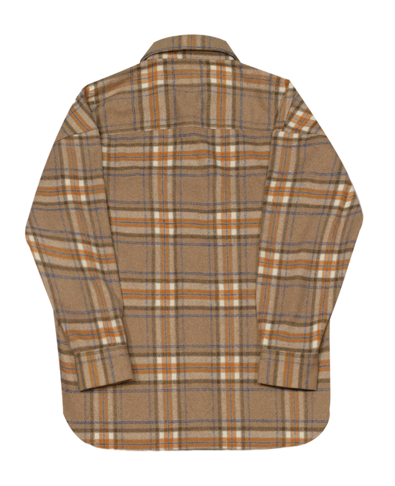  ladies wool plaid AW22W211-1