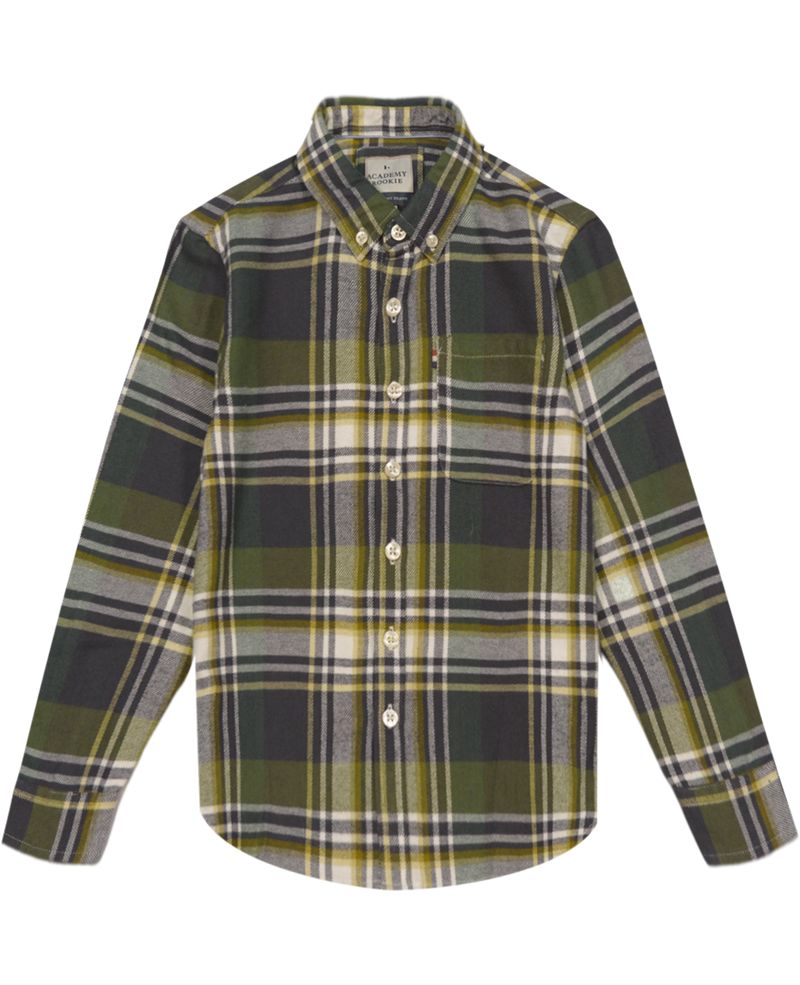 boy flannel R22W816 PEWTER-1