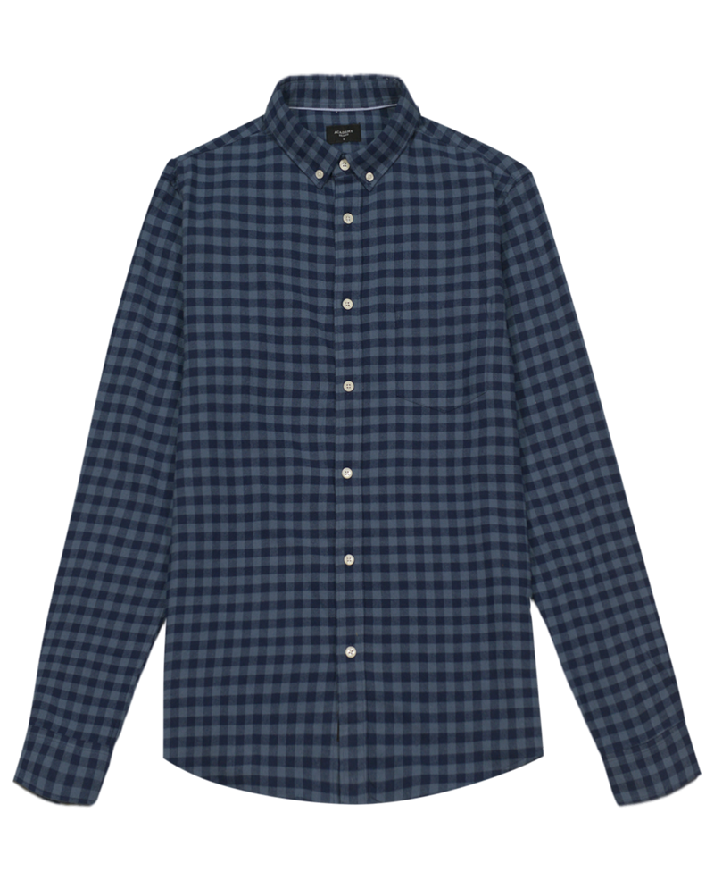 flannel 22W818 NAVY-1