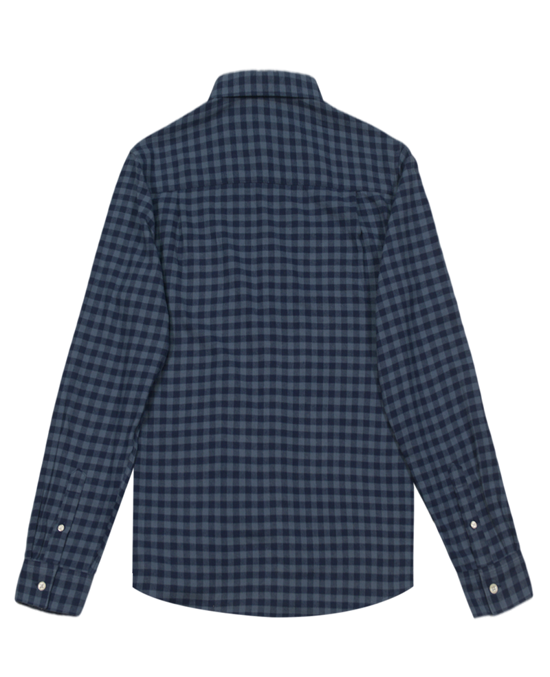 flannel 22W818 NAVY-1