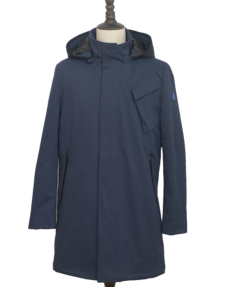 BONDED TRENCH COAT 630845-Q07