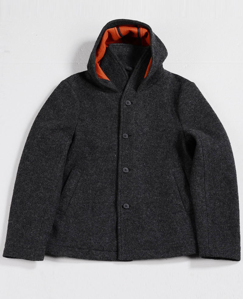 mens jacket knit wool bonded 630925