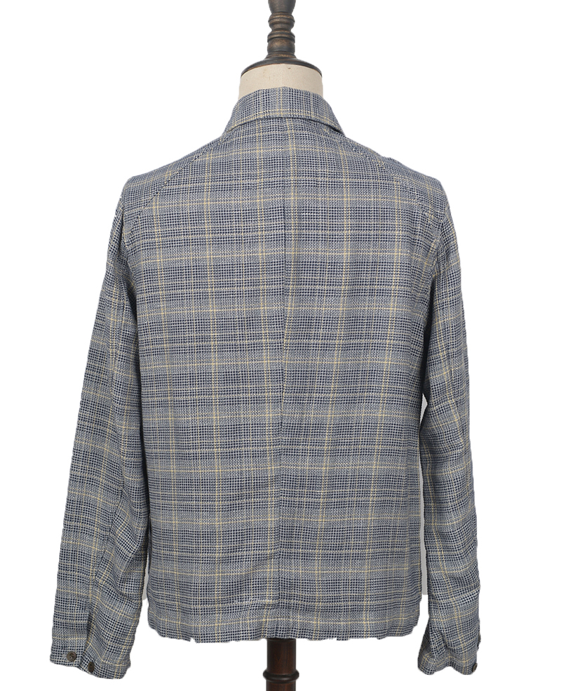 150012 railway jacket fancy linen