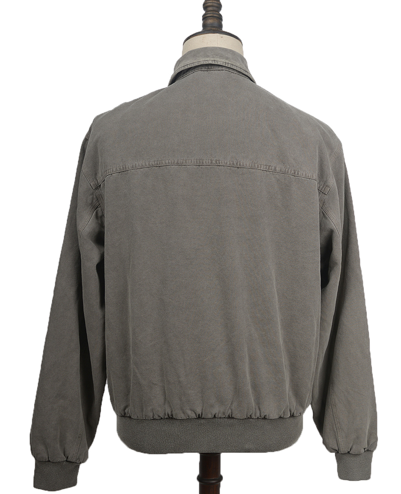 AC3W231 MENS JACKET GARMENT DYED CHARCOAL