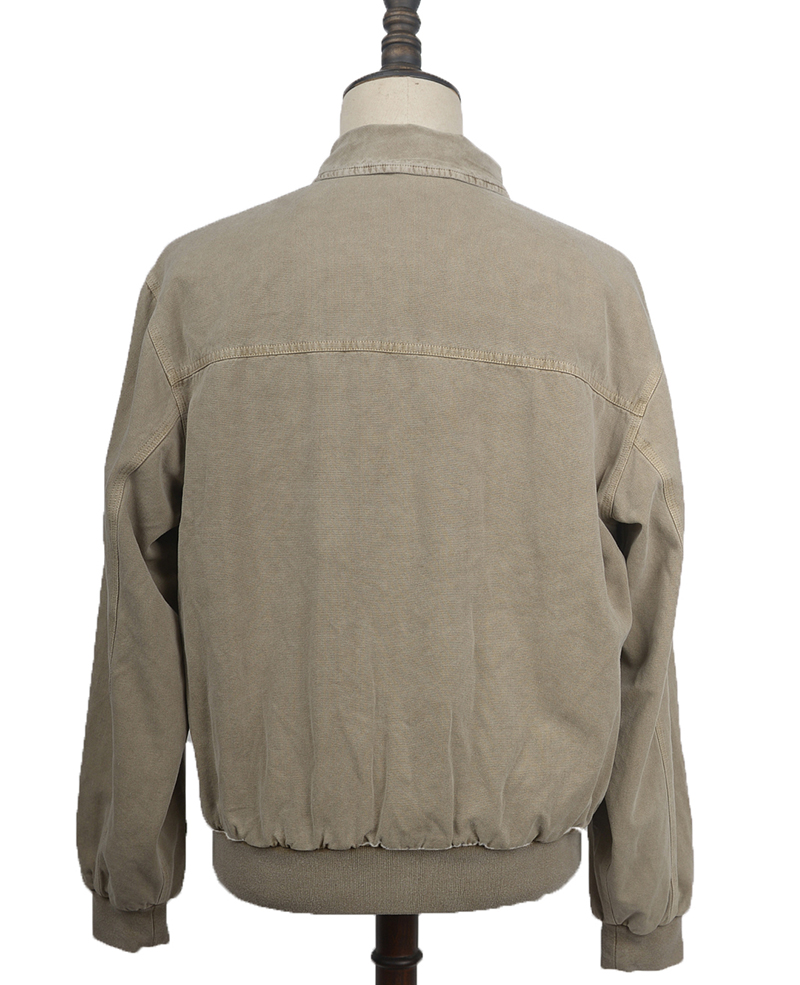 AC3W231 mens jacket garment dyed col stone