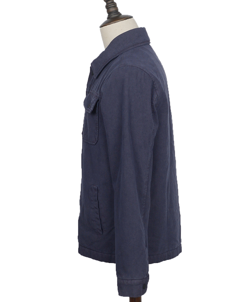 AC3W879 MENS JACKET GARMENT DYE DK NAVY