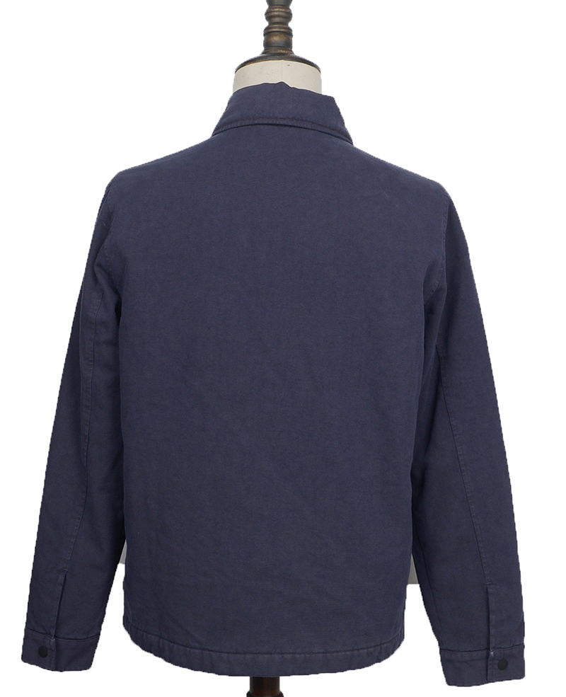 AC3W879 MENS JACKET GARMENT DYE DK NAVY