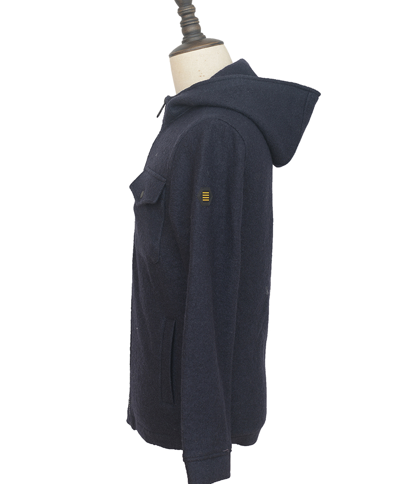 hooded jacket knit 100909-17