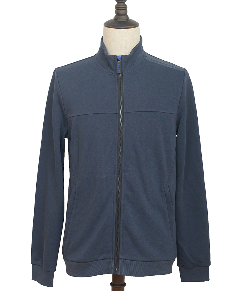 SWEAT JACKET 100806-Q07 DK NAVY