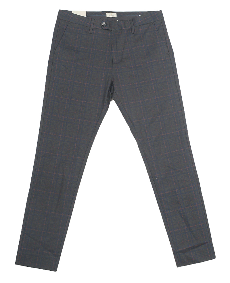 Mens pants knit English check 501512