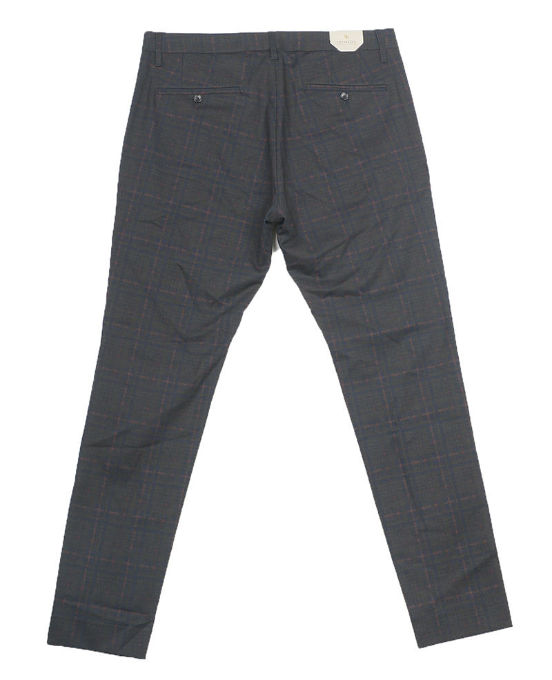 Mens pants knit English check 501512