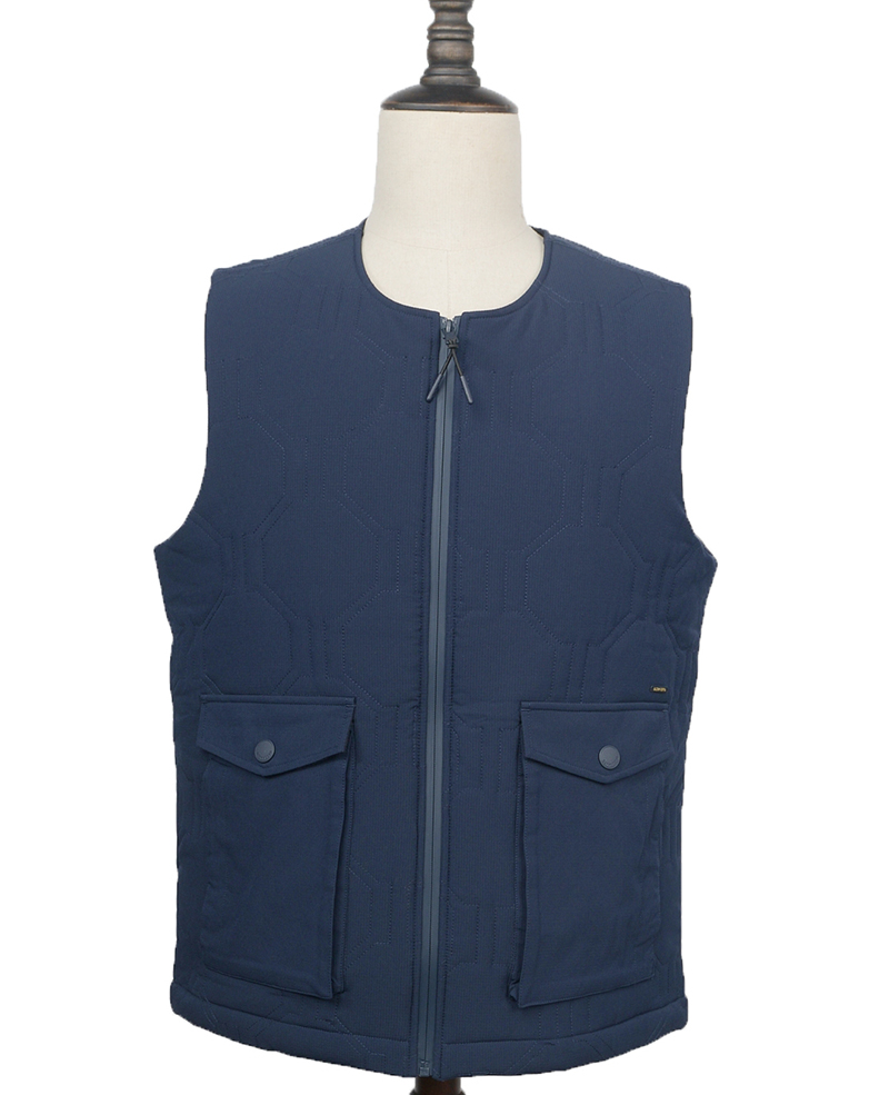 Mens vest ripstop quilted 121196
