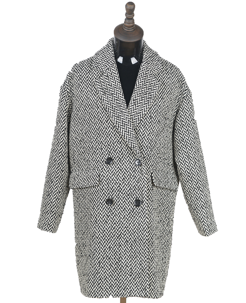 02V638W LADIES WOOL COAT