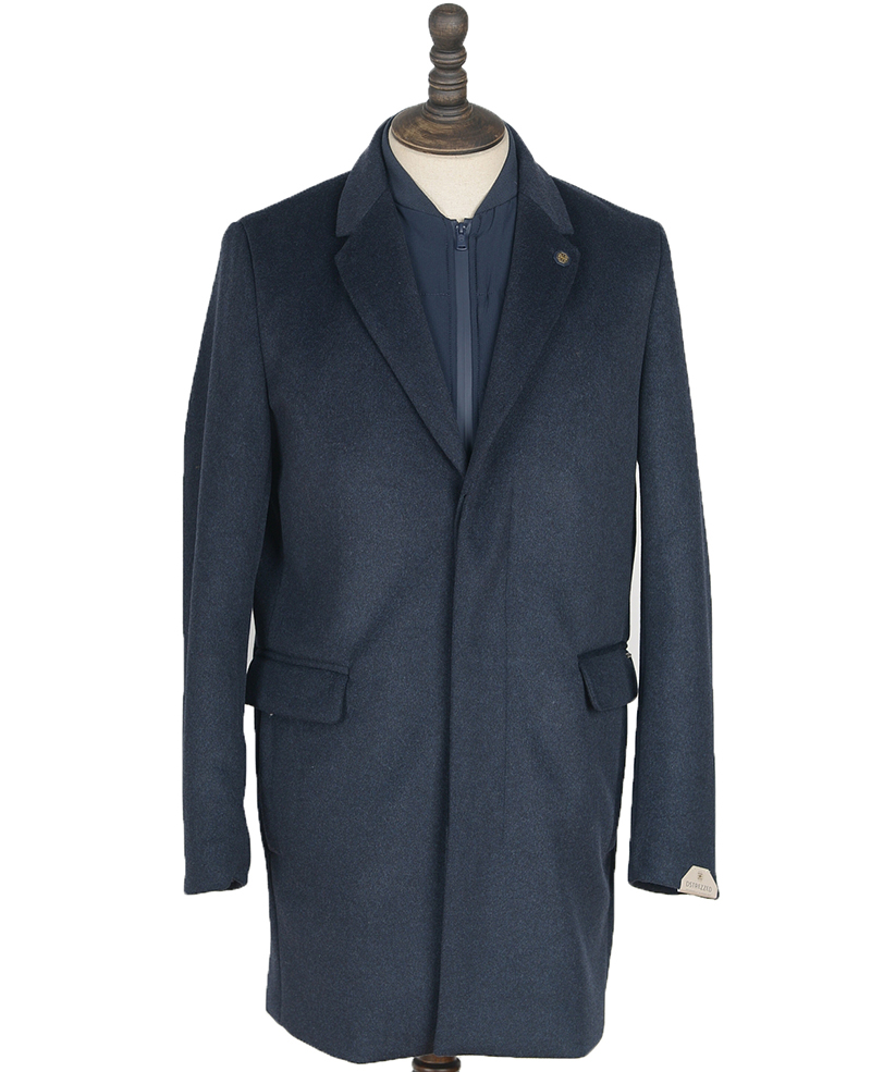 101396 BONDED WOOL COAT