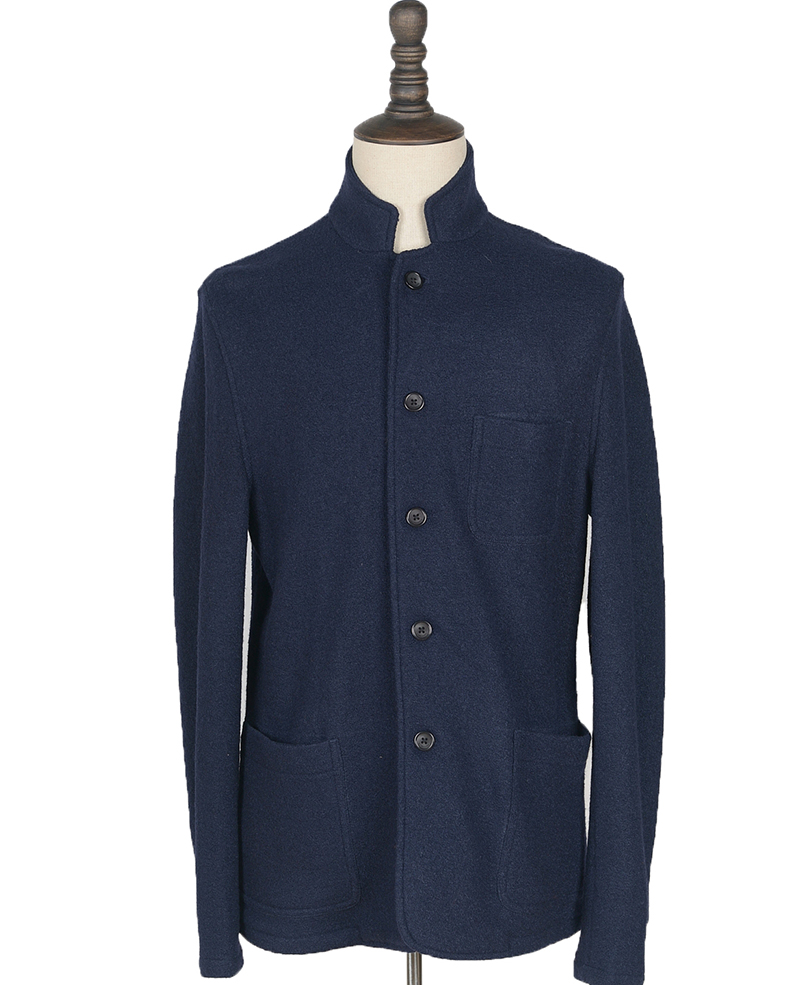 111180 BOILED WOOL COAT