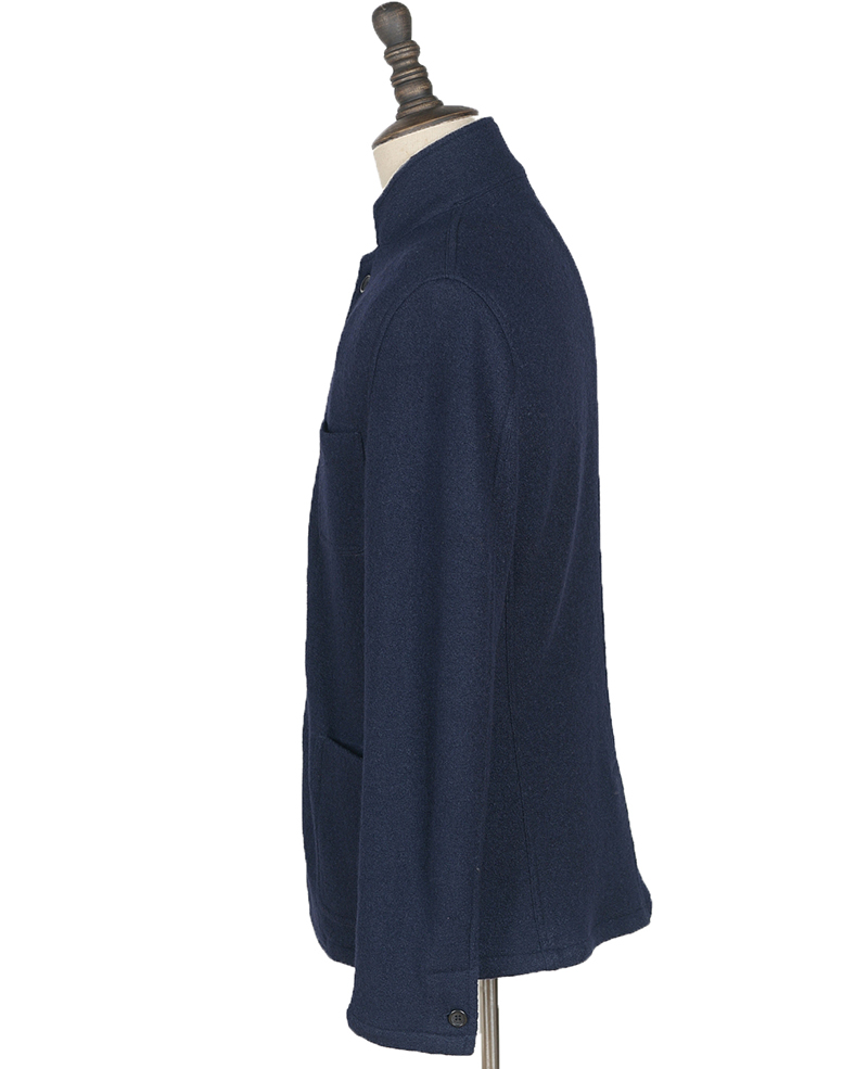 111180 BOILED WOOL COAT