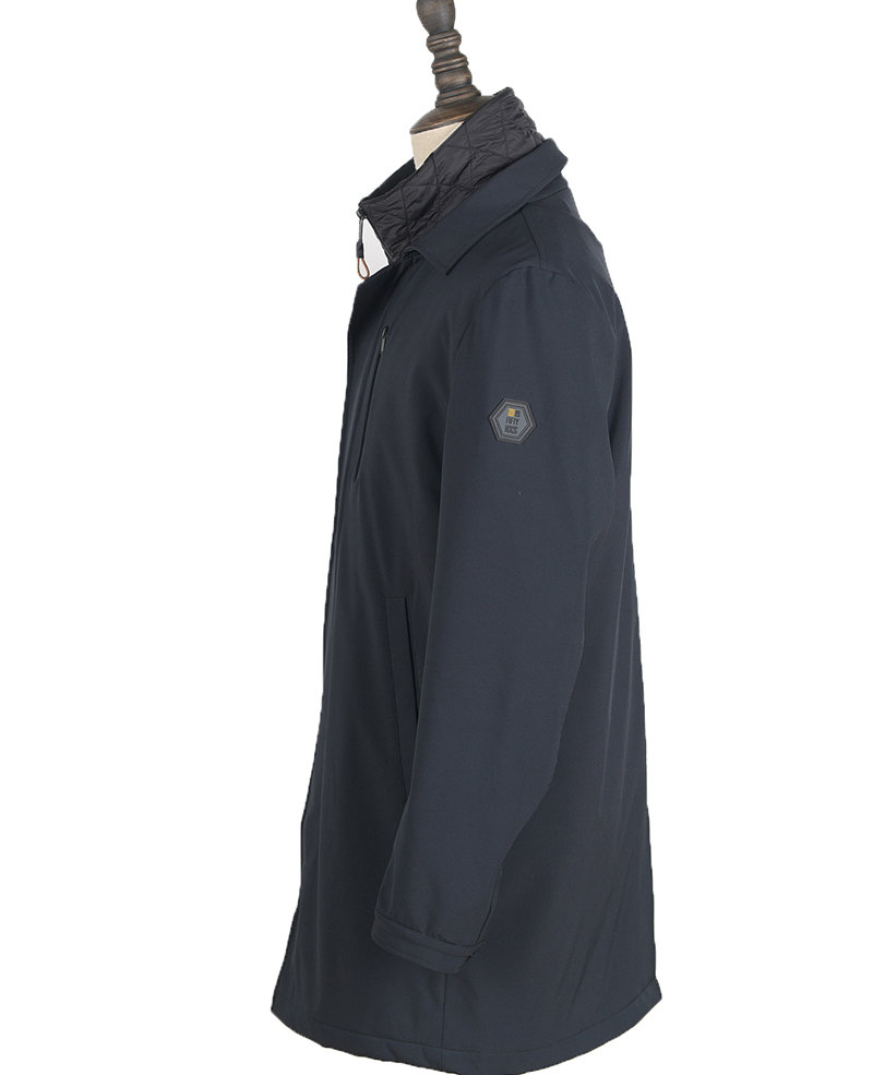 630817 mens bonded coat with detachable inner