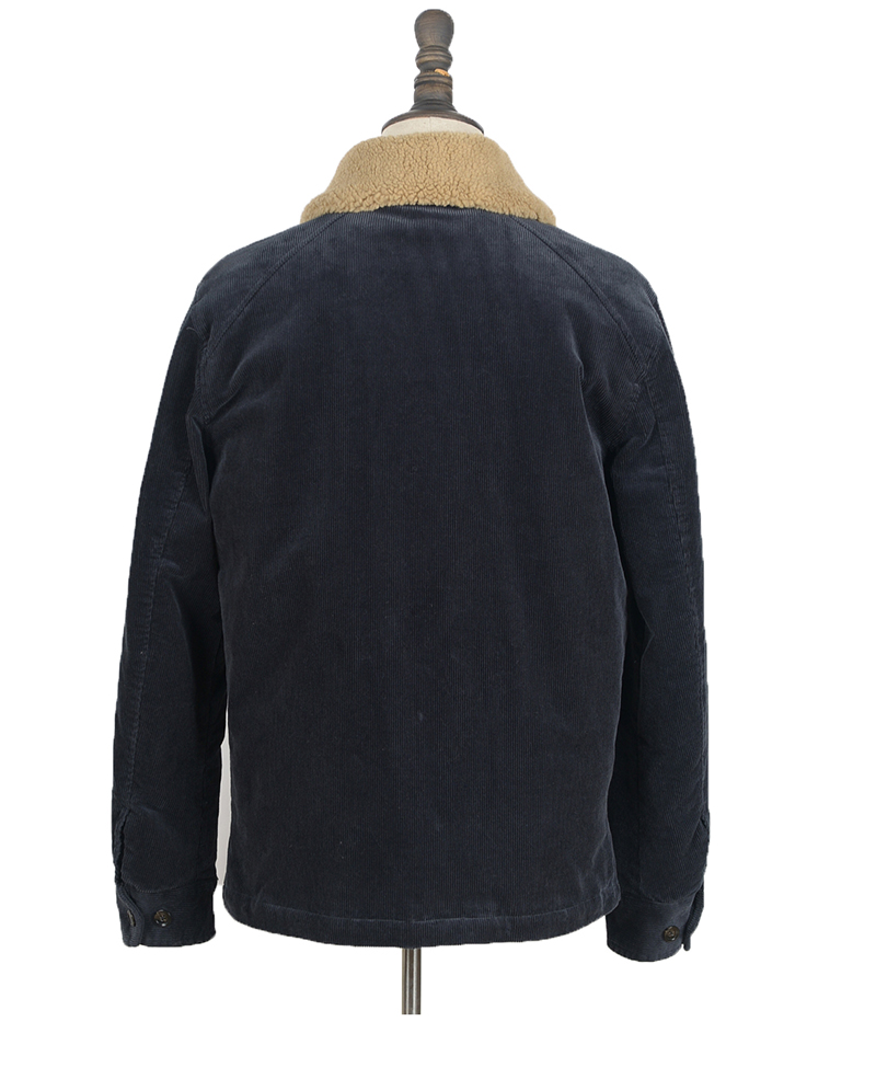 101366 WASHED CORDUROY JACKET DK NAVY