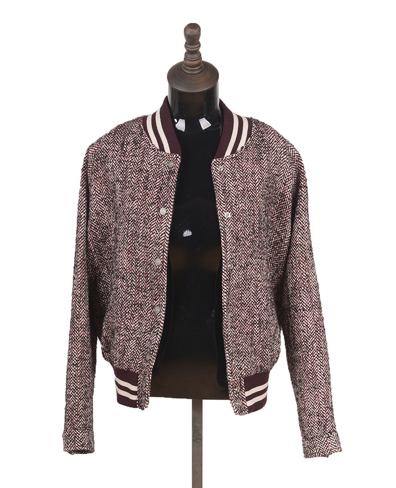 146201 ladies wool bomber