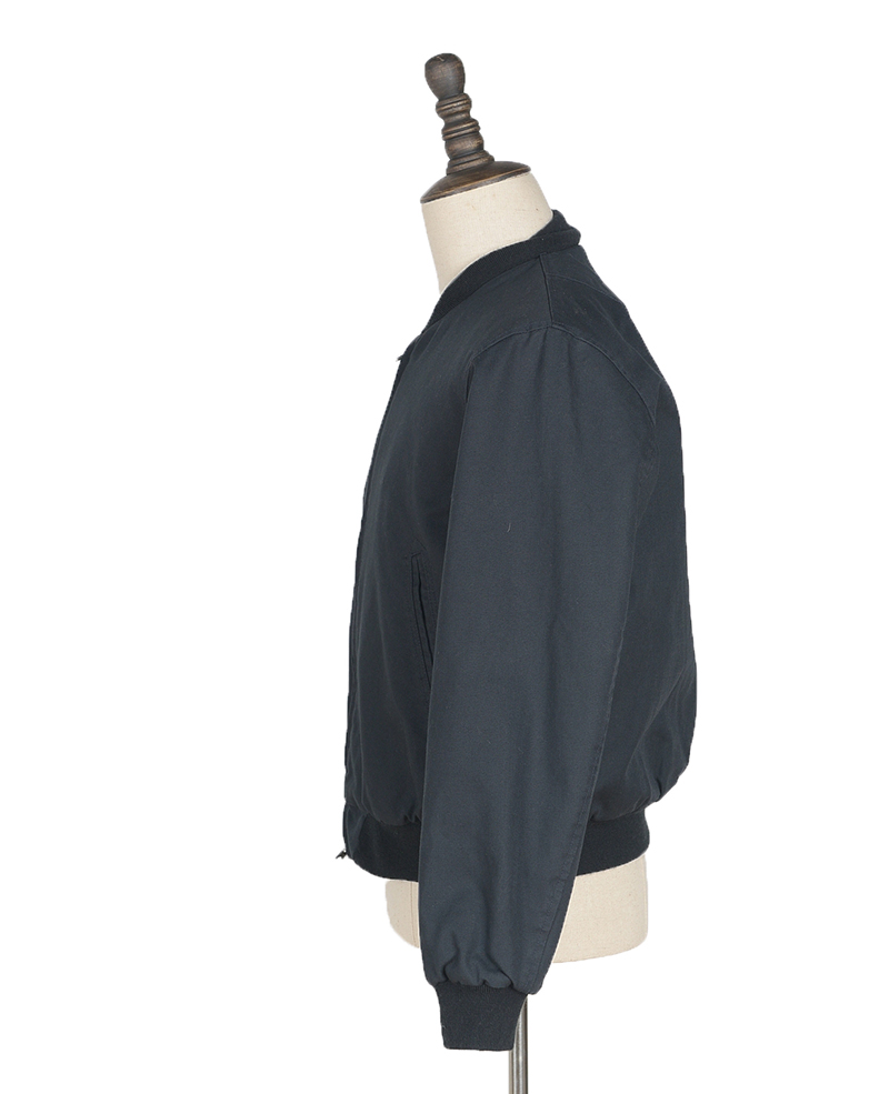 DMF96084 Canvas washed bomber jacket