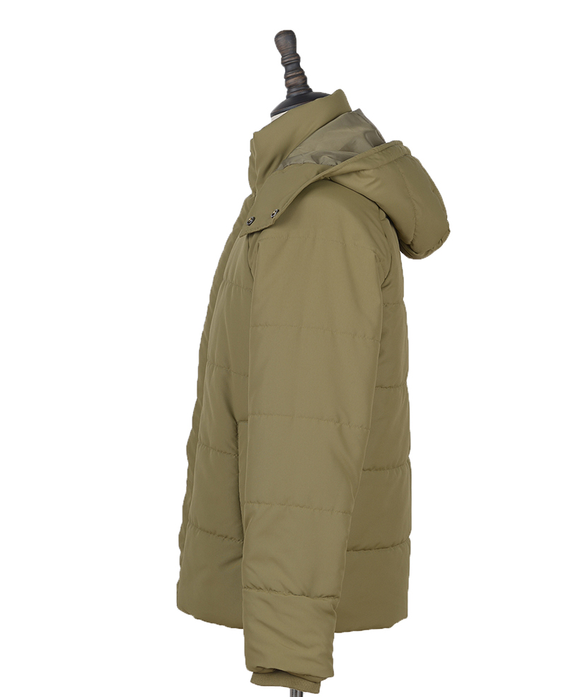 LEO PUFFER JACKET RS01489 TAUPE