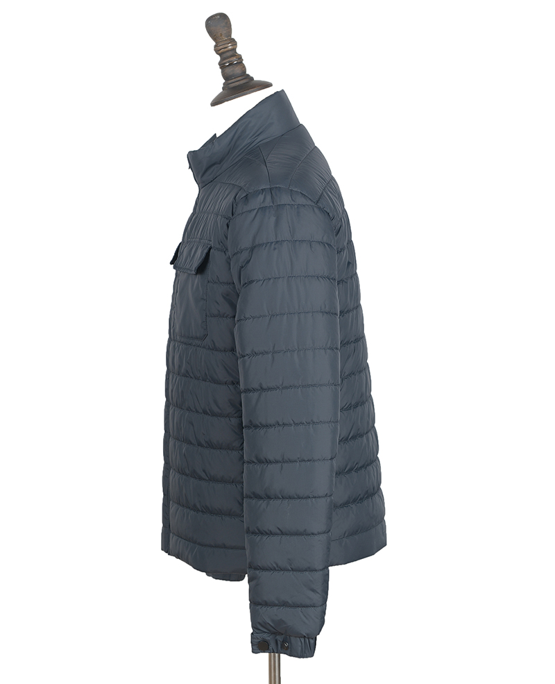 Marcus padded jacket charcoal grey