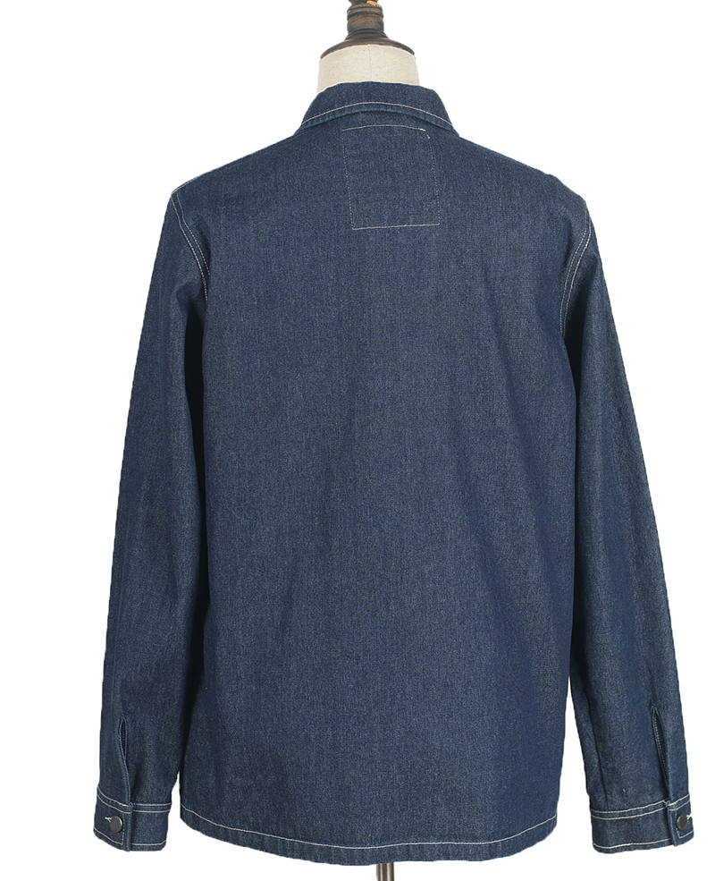 Denim01A mens overshrit denim