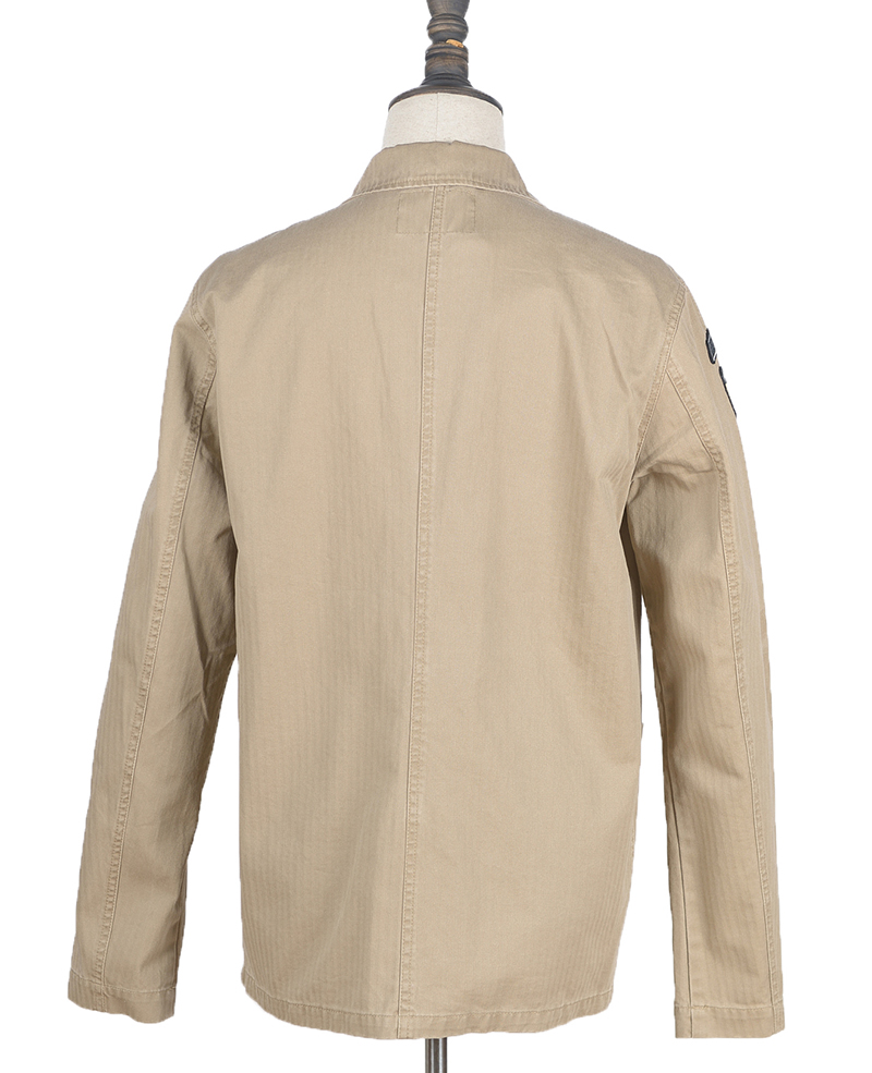 DMA205524 Mens over shirts Tobacco