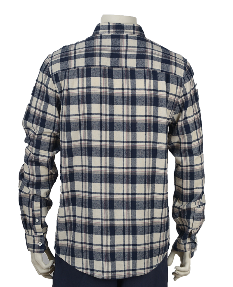 2W821 Flannel shirt LS